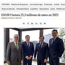 EJASO factura 23,3 millones de euros en 2023